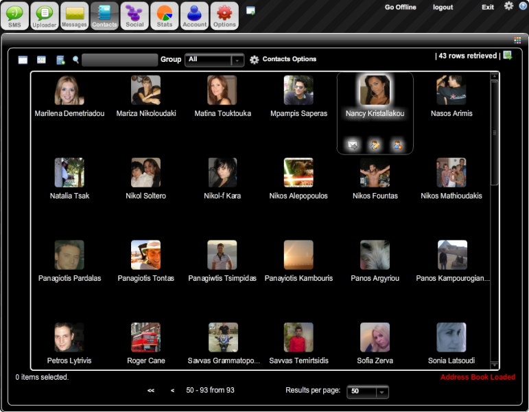 attenzoSMS screenshot attenzoSMS screenshot