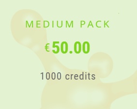 Medium Pack - Μεσαίο πακέτο με 1000 Credits για χρήση της υπηρεσίας μαζικών SMS, Viber messages, Premium SMS, SMS marketing